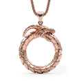 Load image into Gallery viewer, Ouroboros Dragon Pendant
