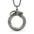 Load image into Gallery viewer, Ouroboros Dragon Pendant
