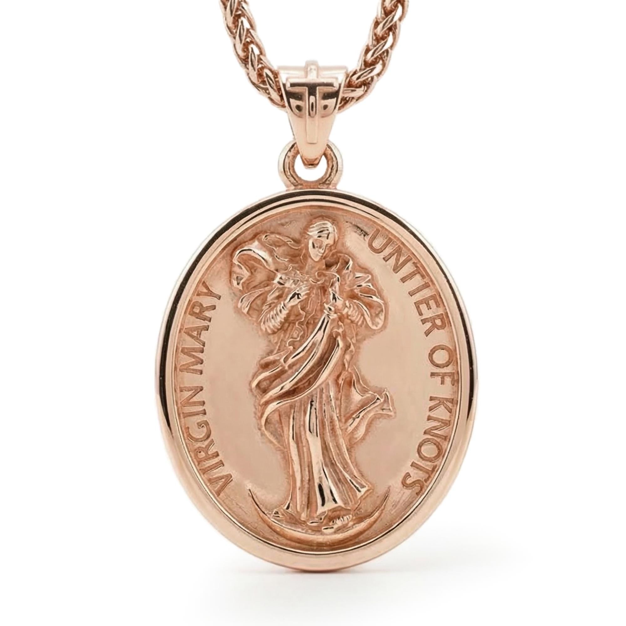 Virgin Mary Untier Of Knots Pendant