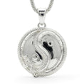 Load image into Gallery viewer, Jade Dragon Yin Yang Pendant

