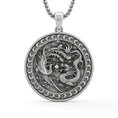 Load image into Gallery viewer, Dragon and Phoenix Pendant
