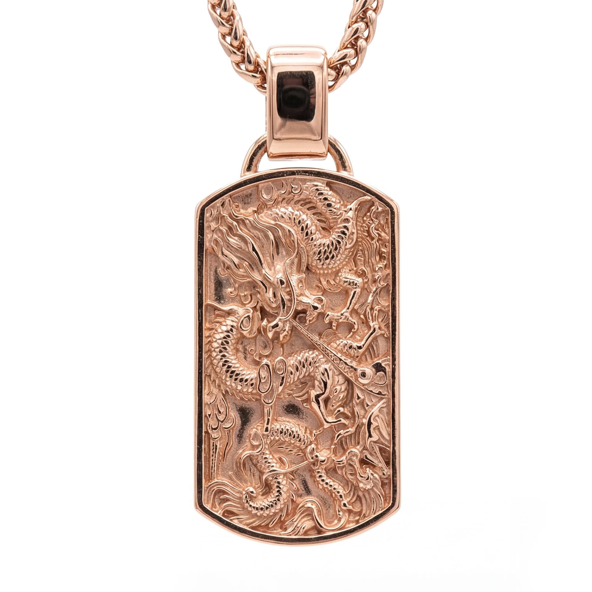 Chinese Serpent Dragon Pendant