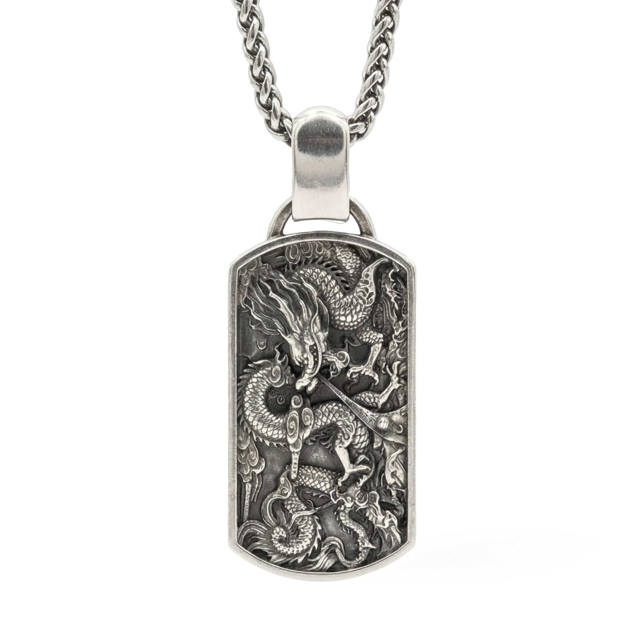 Chinese Serpent Dragon Pendant