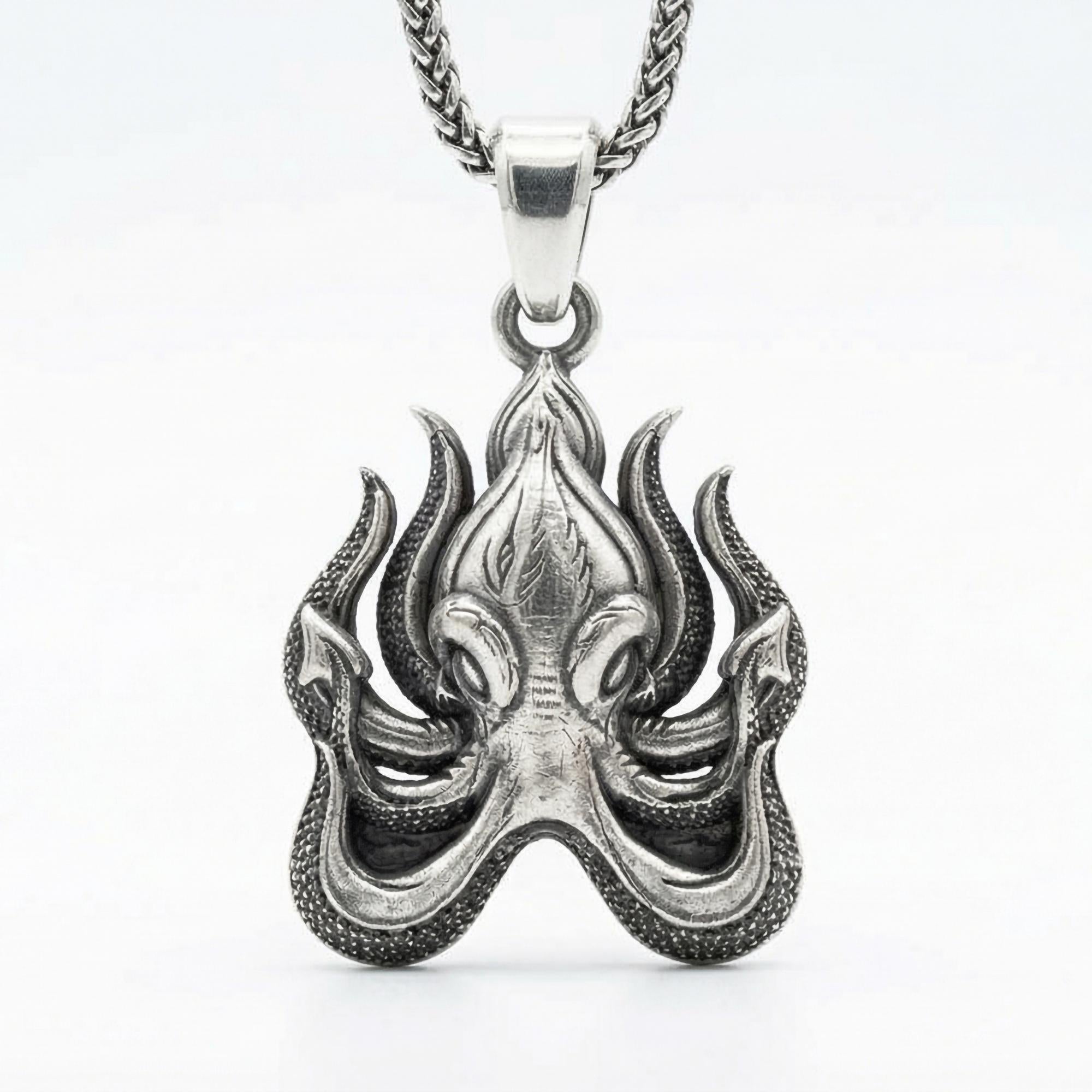 Lovecraft Octopus Pendant