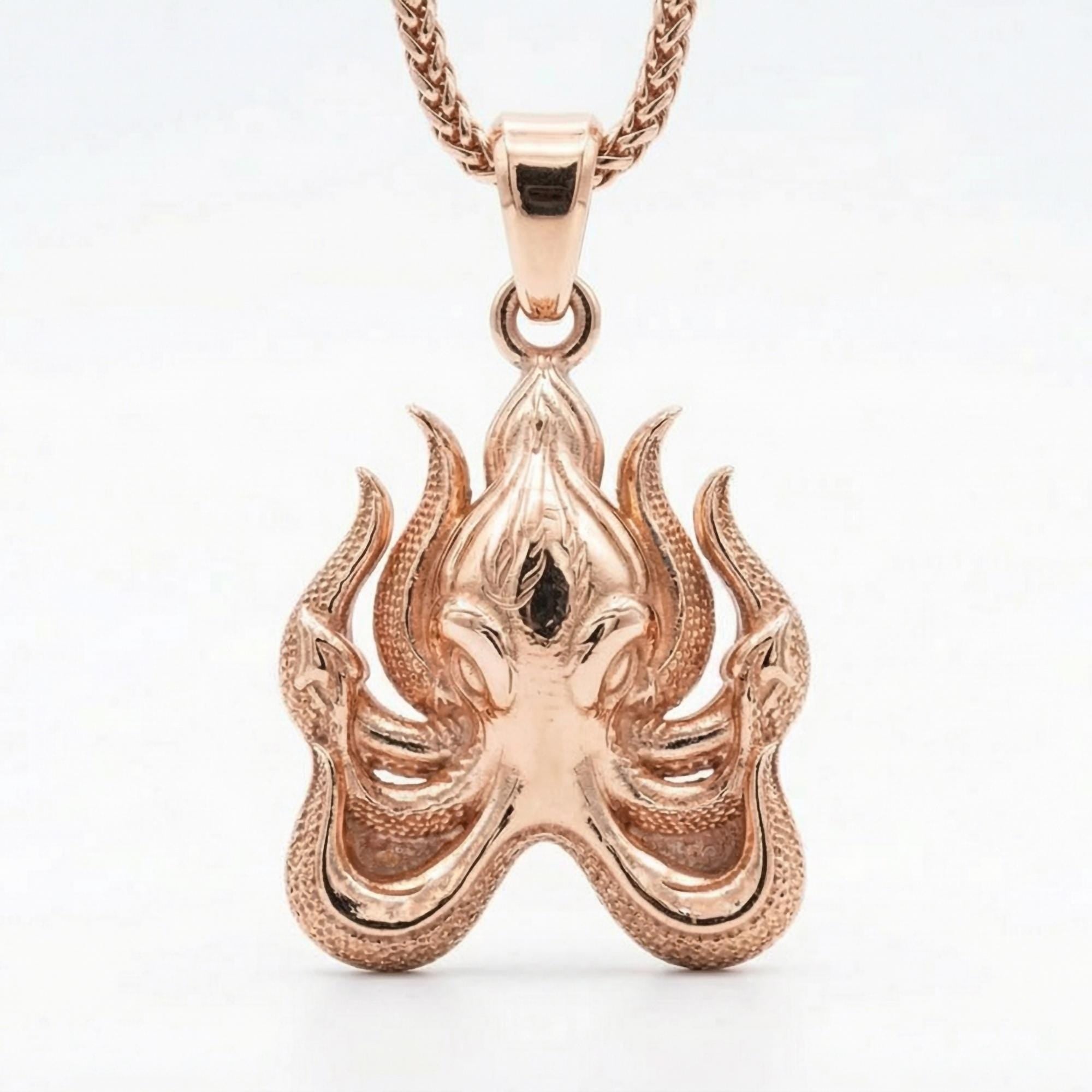 Lovecraft Octopus Pendant