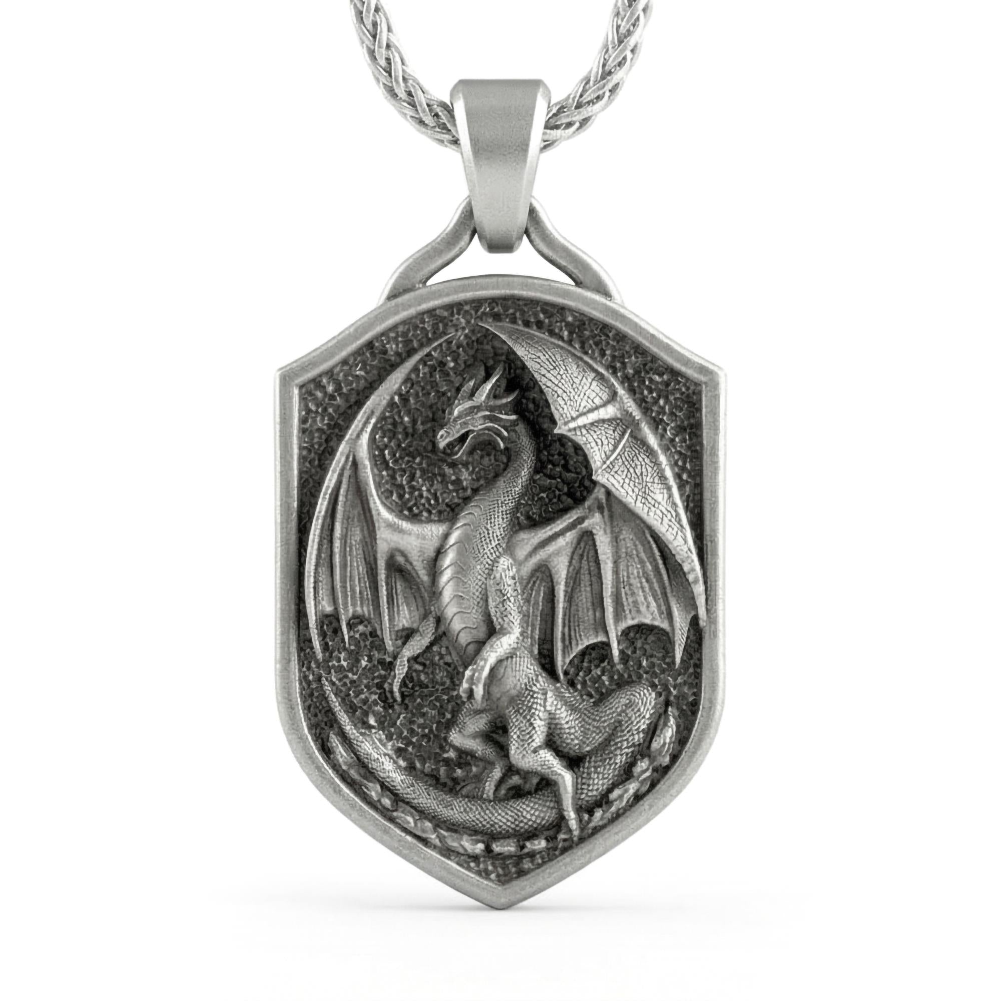 Dragon Shield Pendant