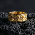Load image into Gallery viewer, Gothic Cross Band Ring
