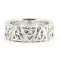 Load image into Gallery viewer, Celtic Triquetra Band Ring
