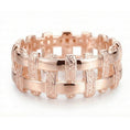 Load image into Gallery viewer, Wicker Cross Band Ring
