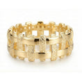 Load image into Gallery viewer, Wicker Cross Band Ring
