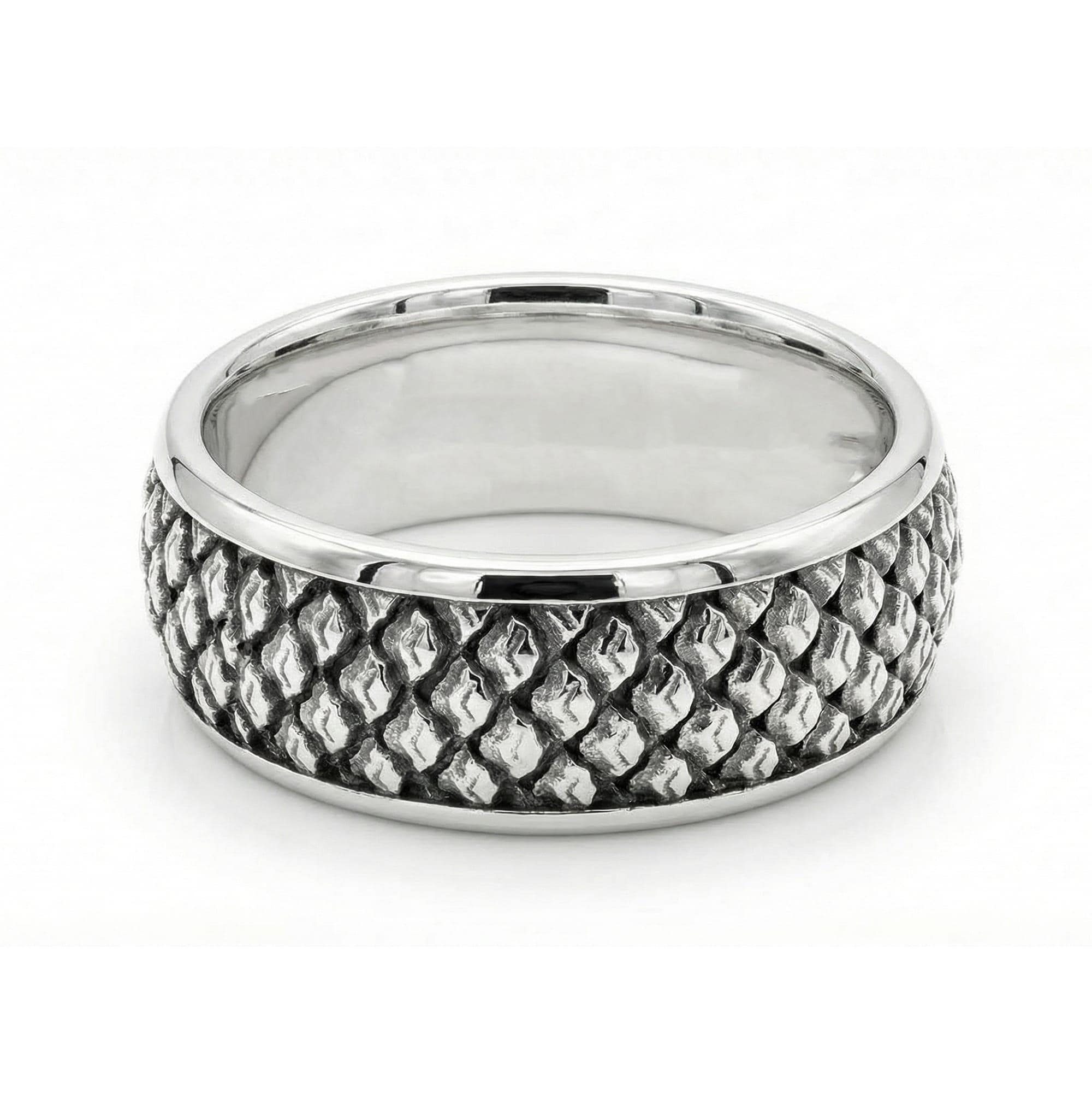 Japanese Clouds Band Ring