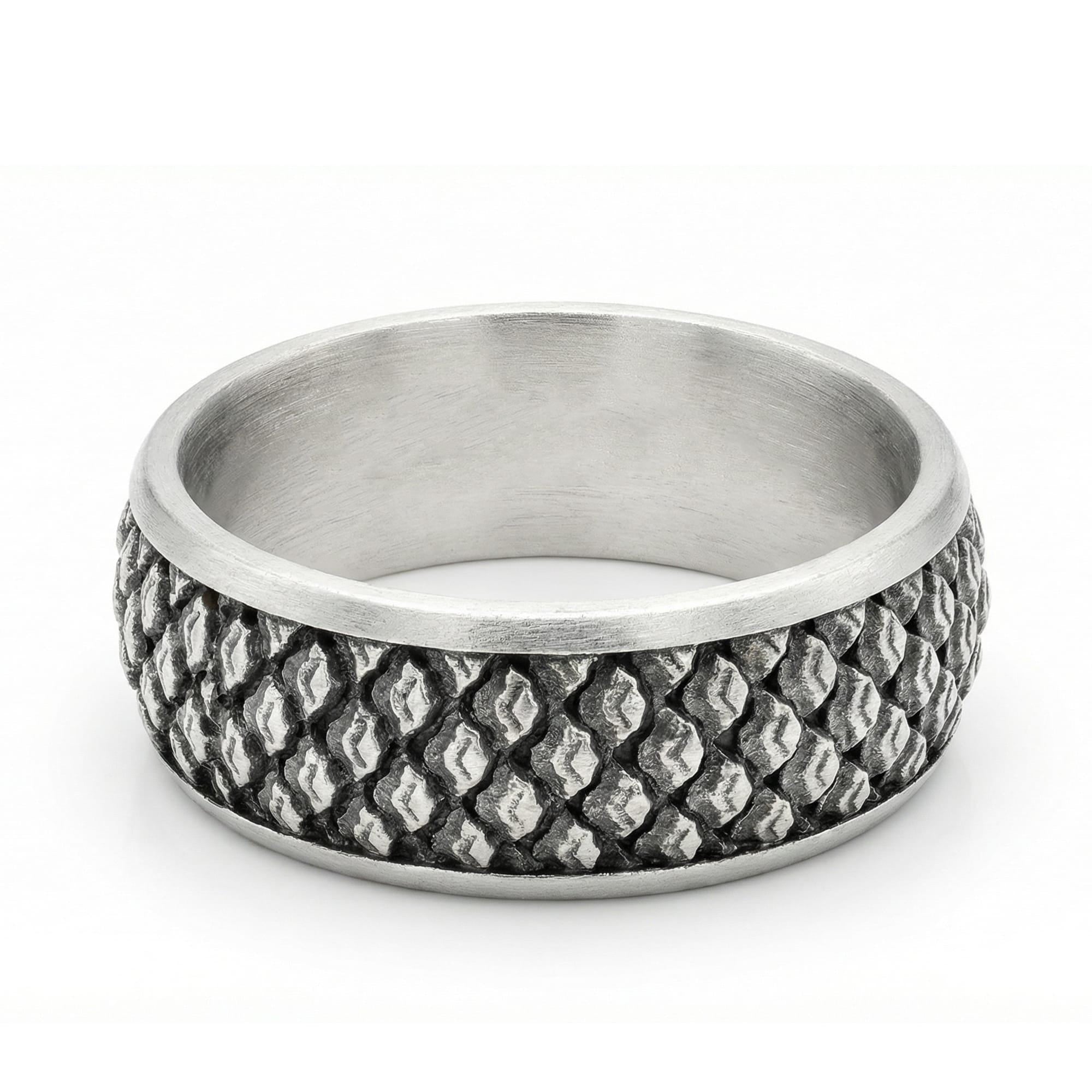 Japanese Clouds Band Ring