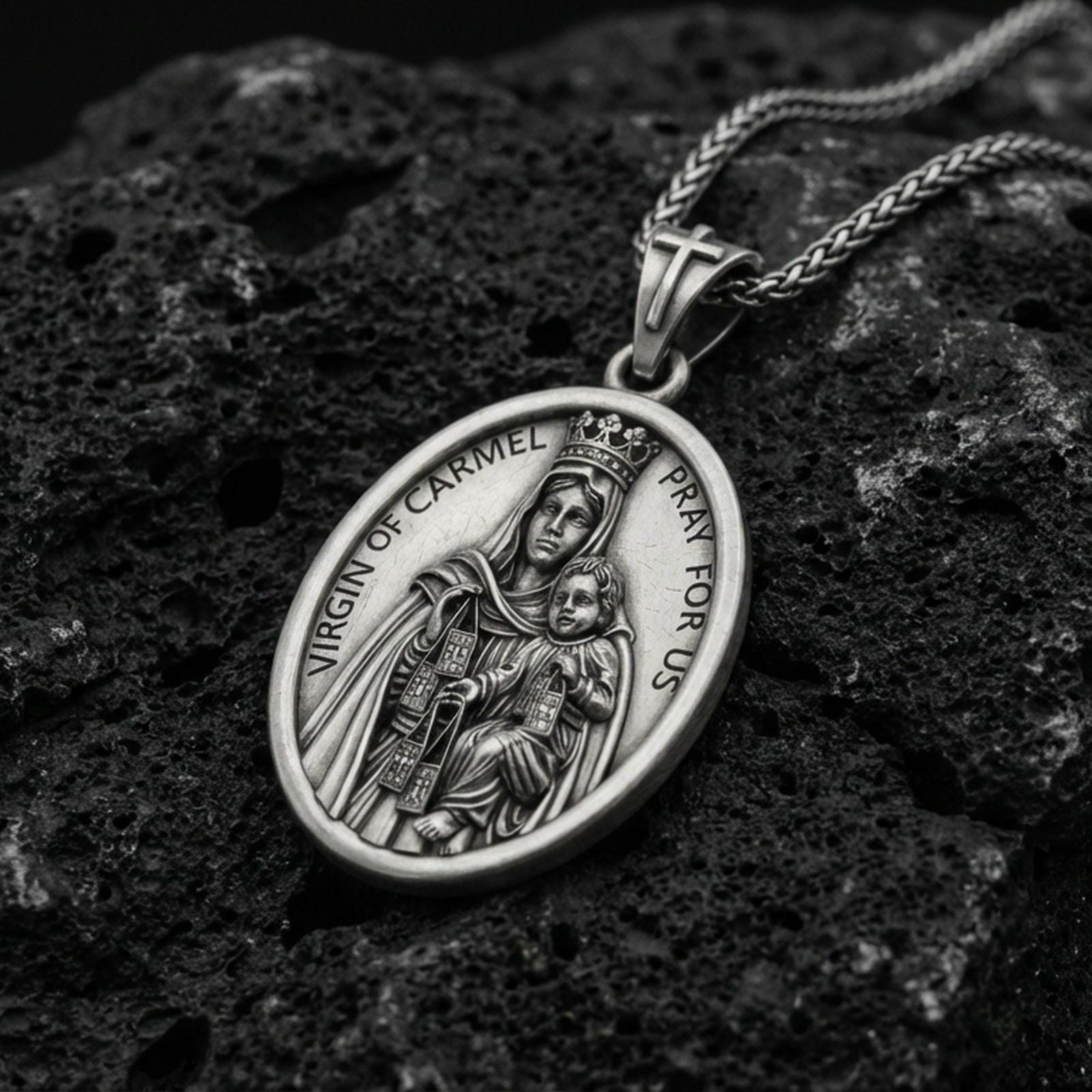 Our Lady of Mount Carmel Pendant