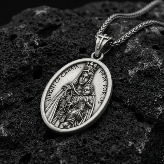 Our Lady of Mount Carmel Pendant