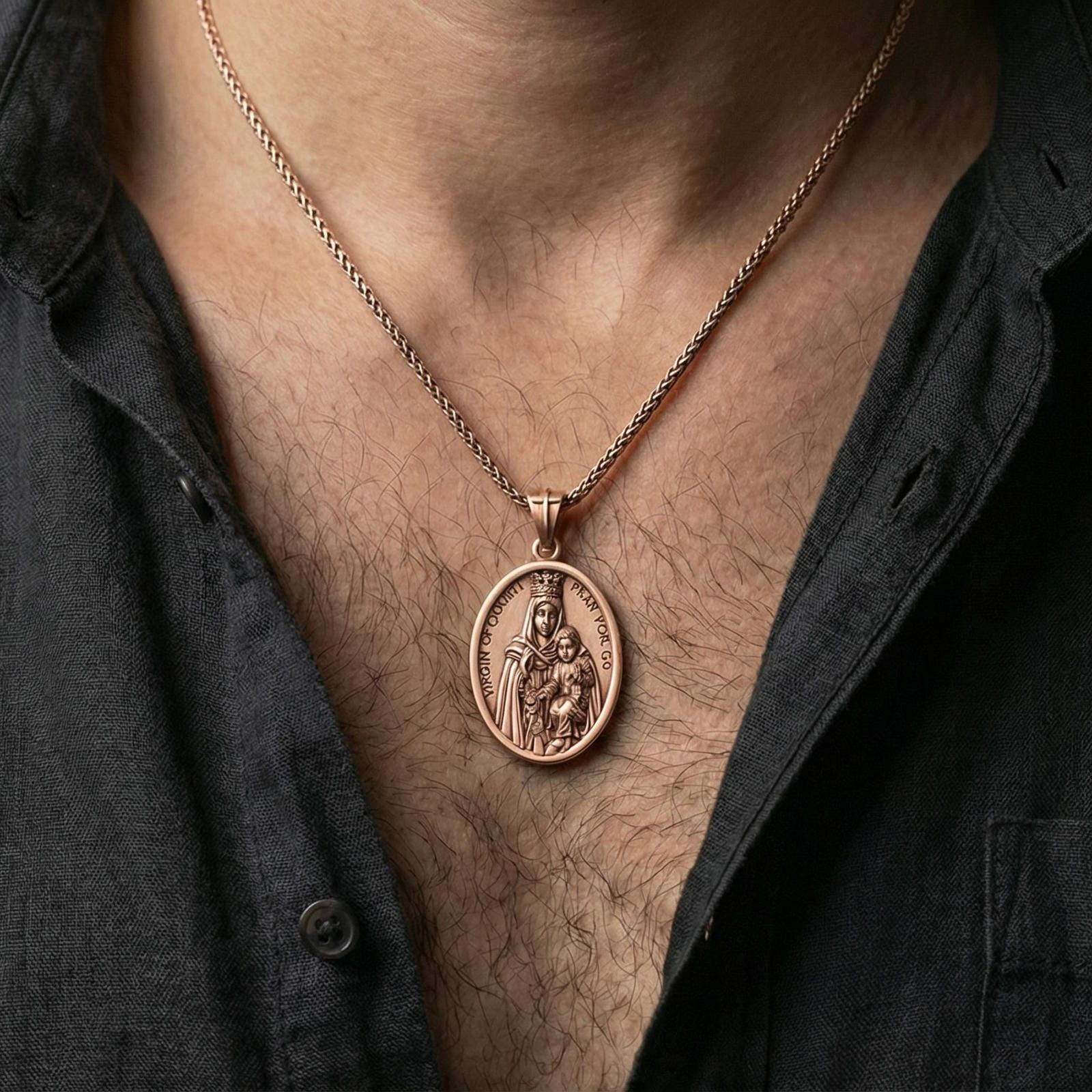 Our Lady of Mount Carmel Pendant