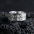Load image into Gallery viewer, Gothic Cross Band Ring
