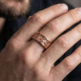 Load image into Gallery viewer, Gothic Cross Band Ring
