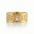 Load image into Gallery viewer, Maltese Cross Band Ring
