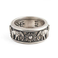 Load image into Gallery viewer, Elephant Spinner Band Ring
