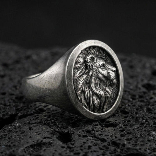 Lion Signet Ring