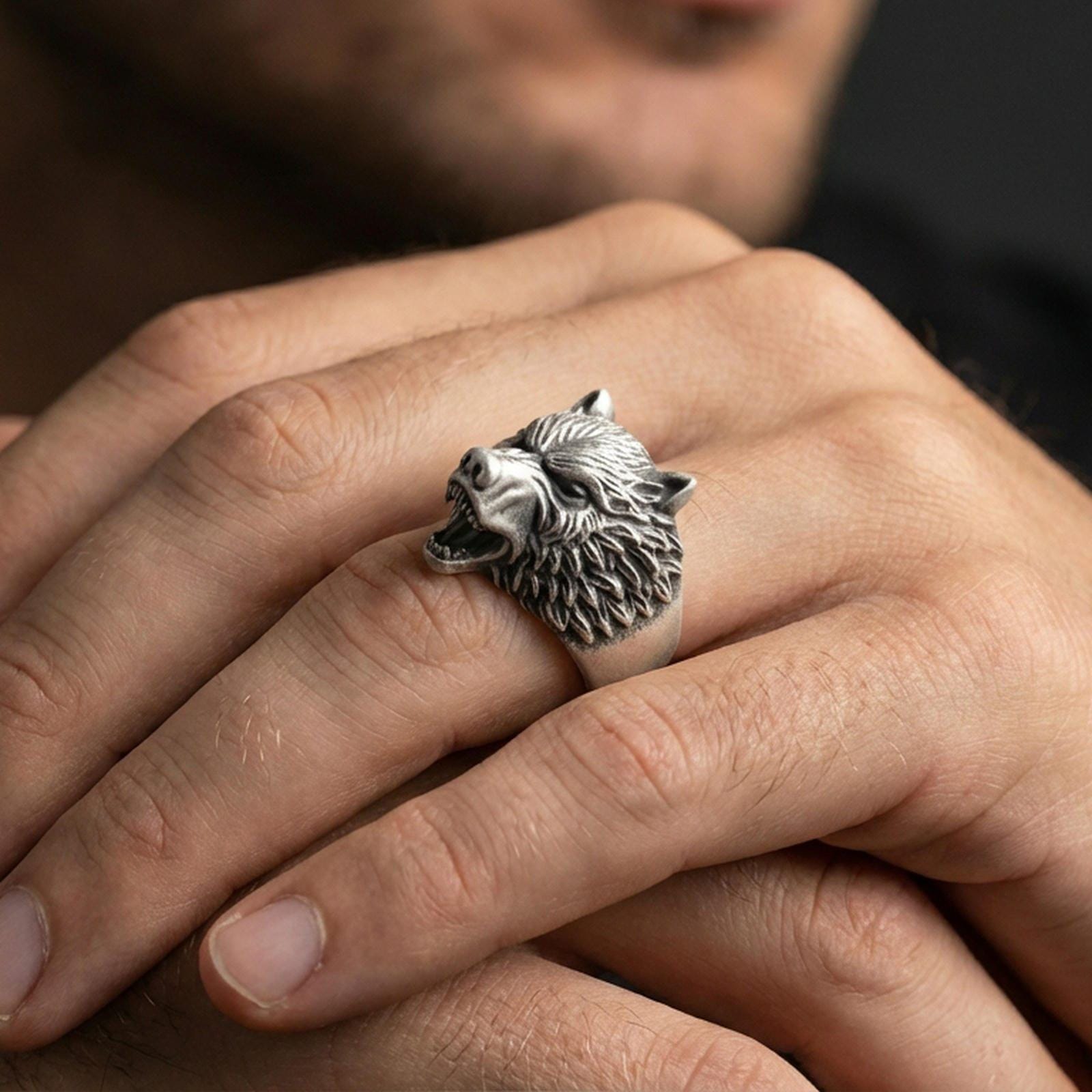 Angry Bear Ring