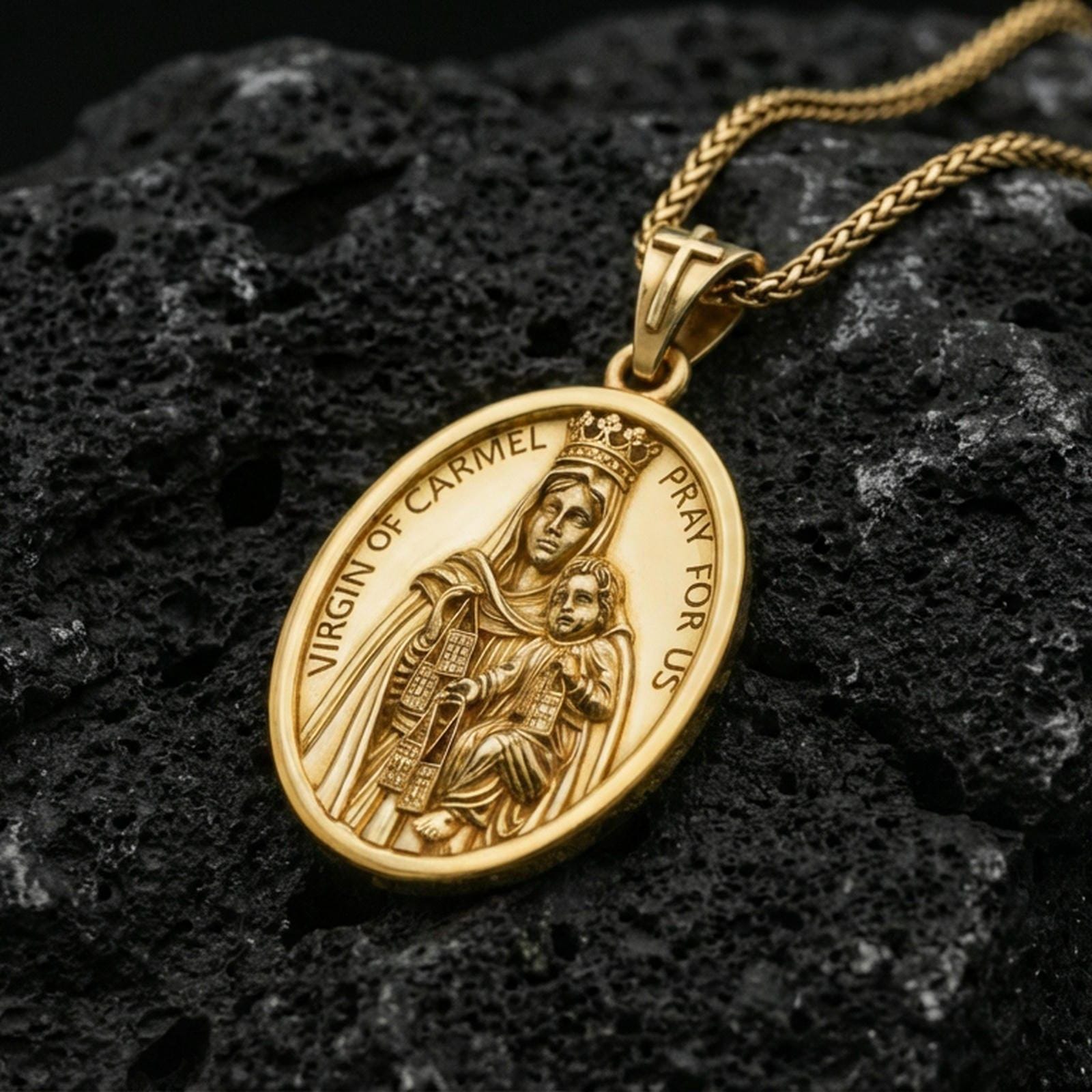 Our Lady of Mount Carmel Pendant
