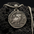 Load image into Gallery viewer, Athena’s Owl Pendant
