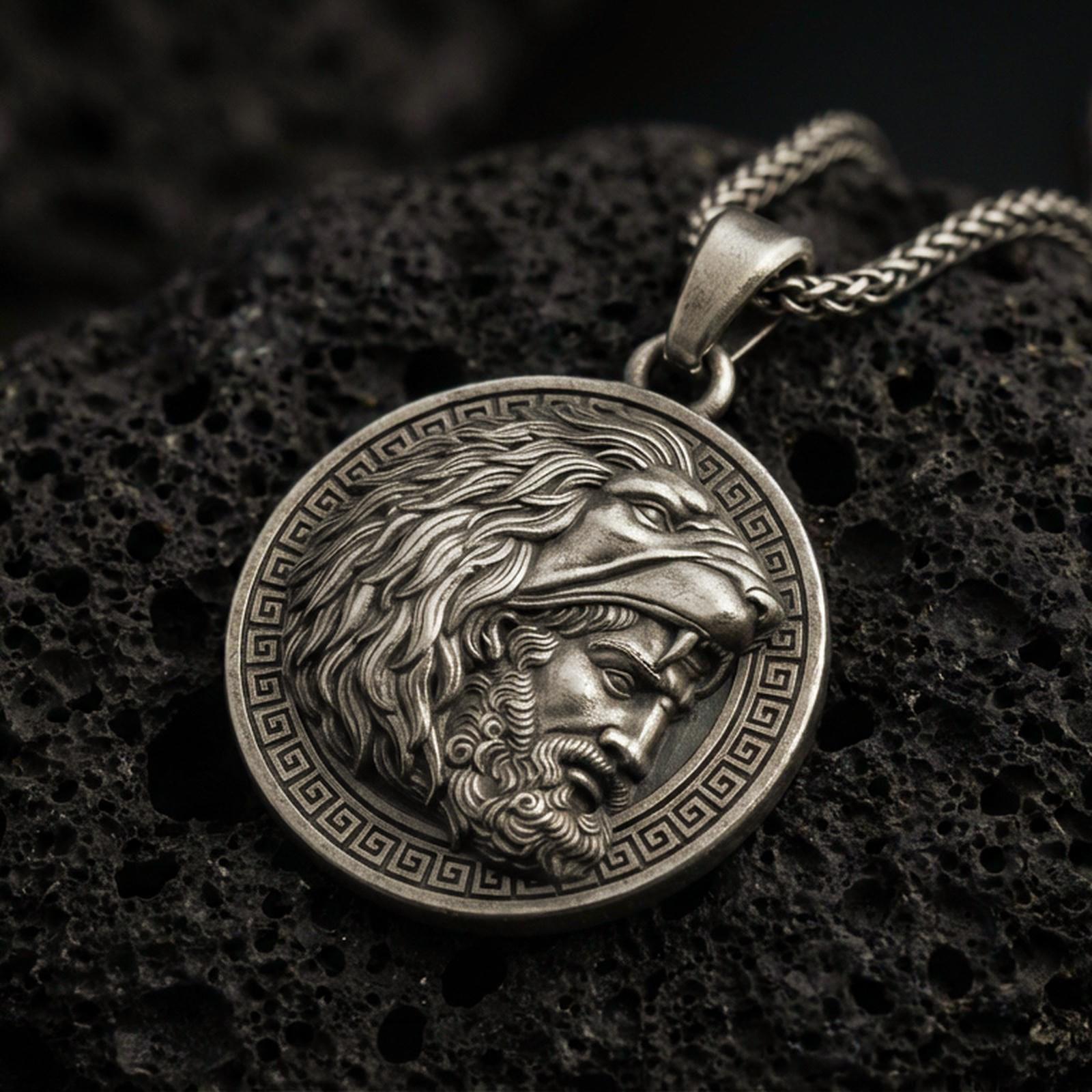 Hercules Nemean Lion Pendant