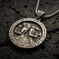 Load image into Gallery viewer, Anubis and Horus Pendant
