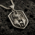 Load image into Gallery viewer, Anubis and Skull Pendant
