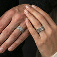 Load image into Gallery viewer, Aztec Pattern Band Ring
