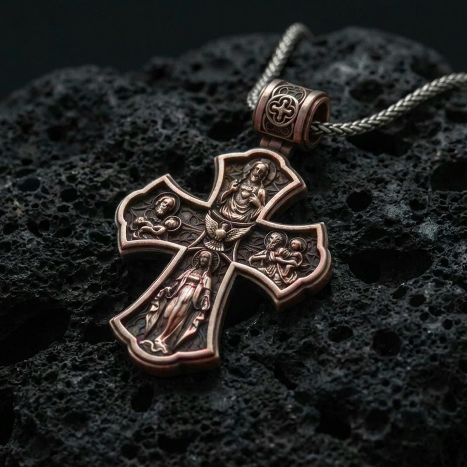 Holy Trinity Cross Pendant