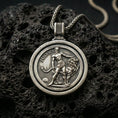 Load image into Gallery viewer, Spinning Lion of Judah Pendant
