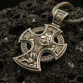 Load image into Gallery viewer, Two-Sided Cross Pendant
