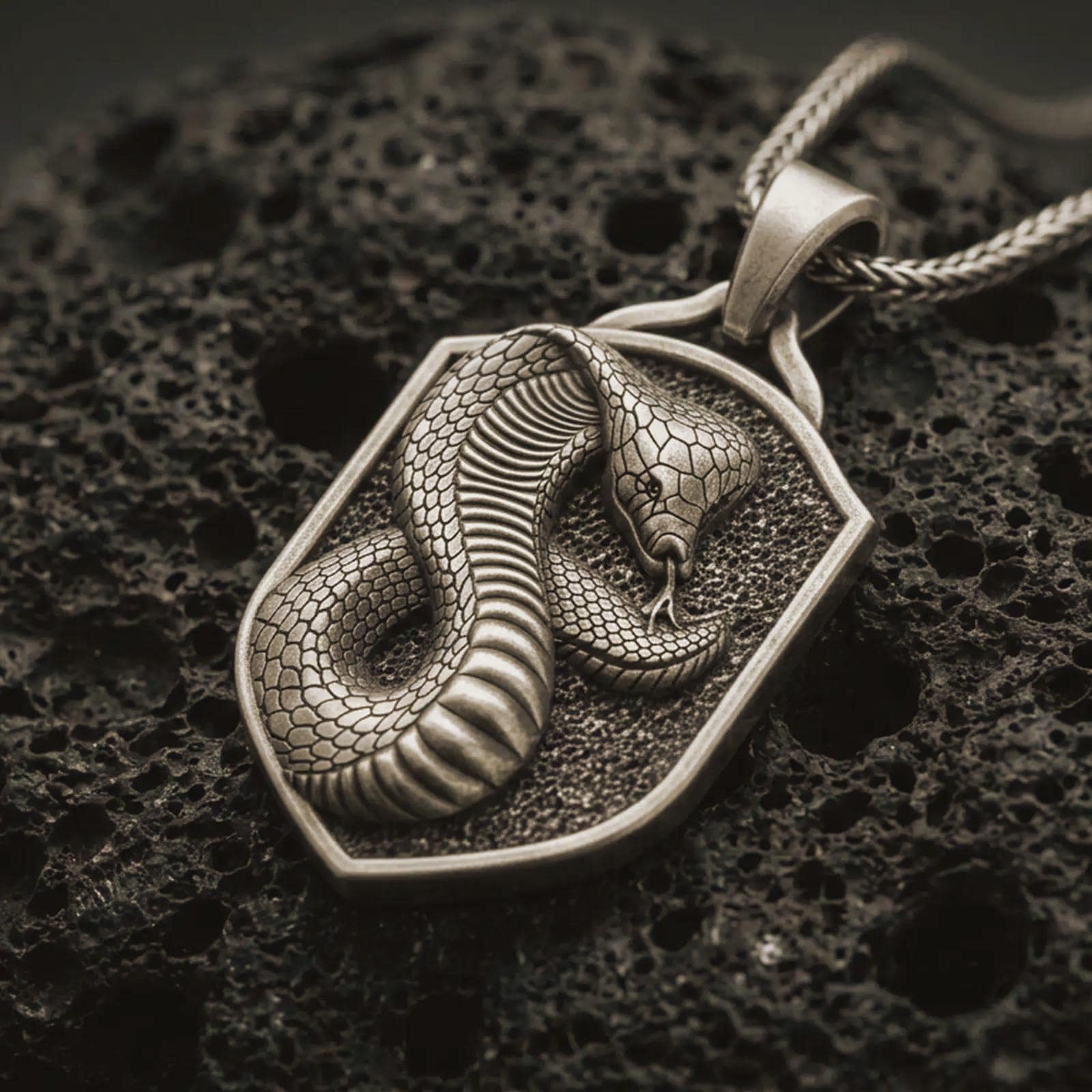 Cobra Shield Pendant