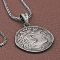 Load image into Gallery viewer, Alexander the Great Tetradrachm Coin Pendant
