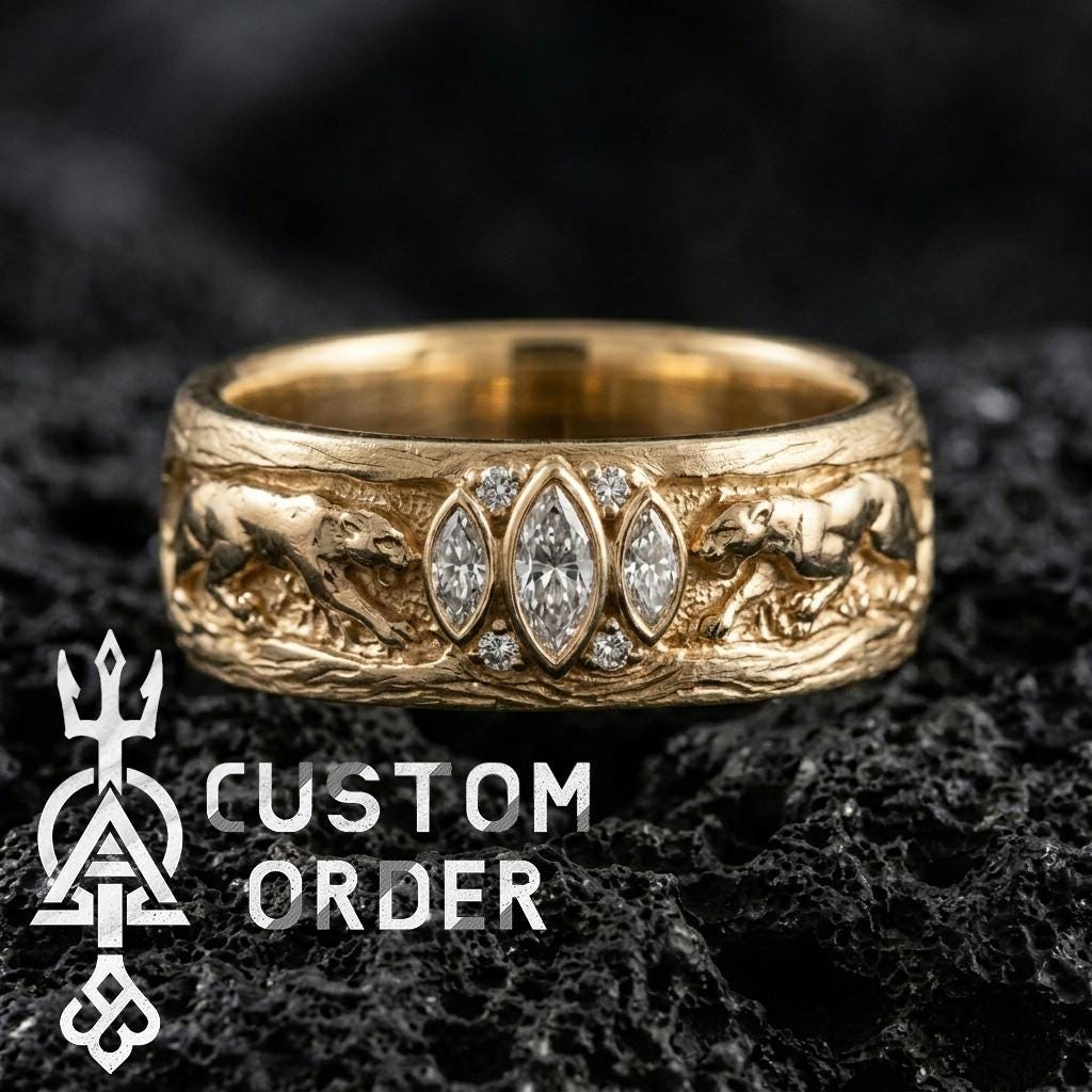 Custom Gold Panther Band