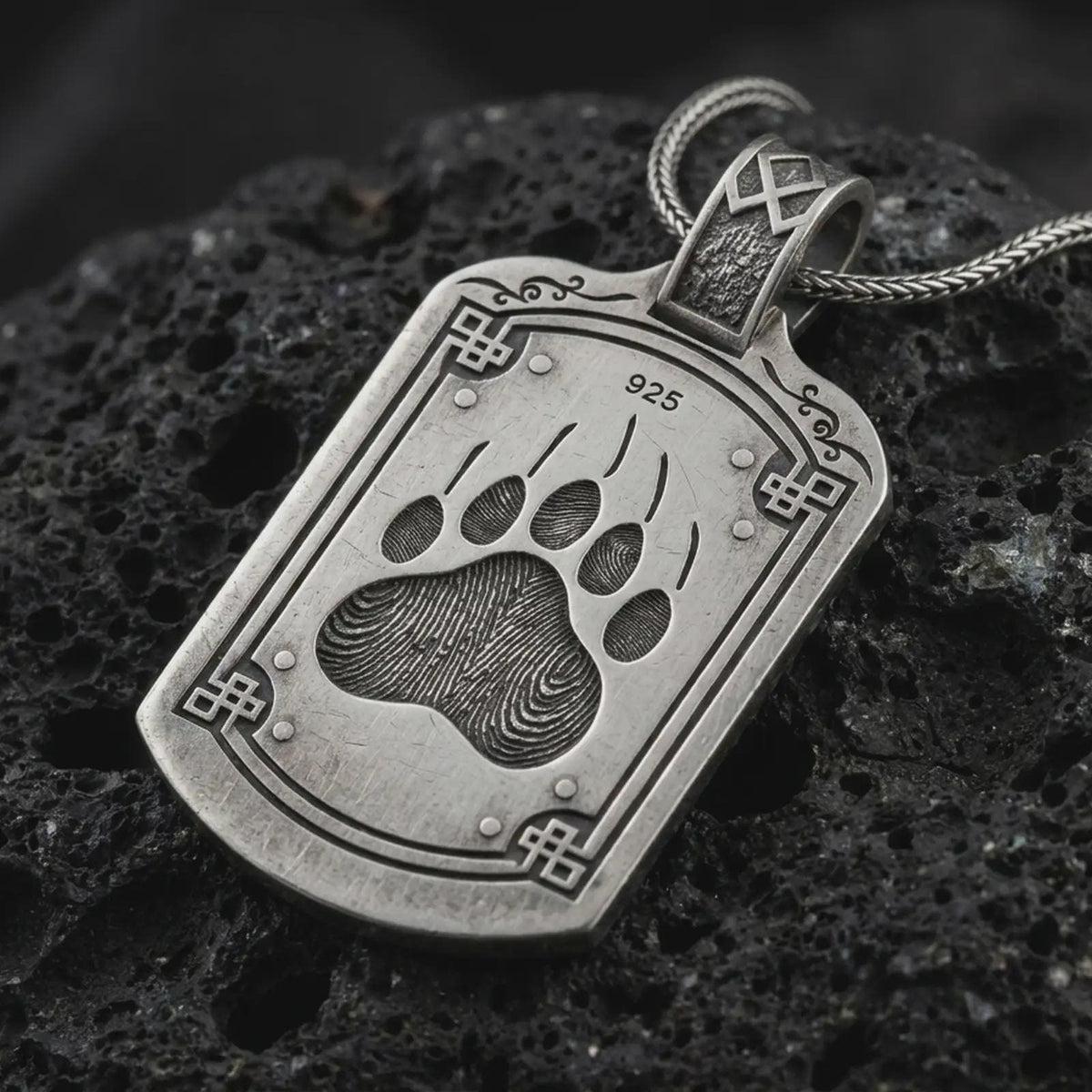 Fierce Bear Pendant