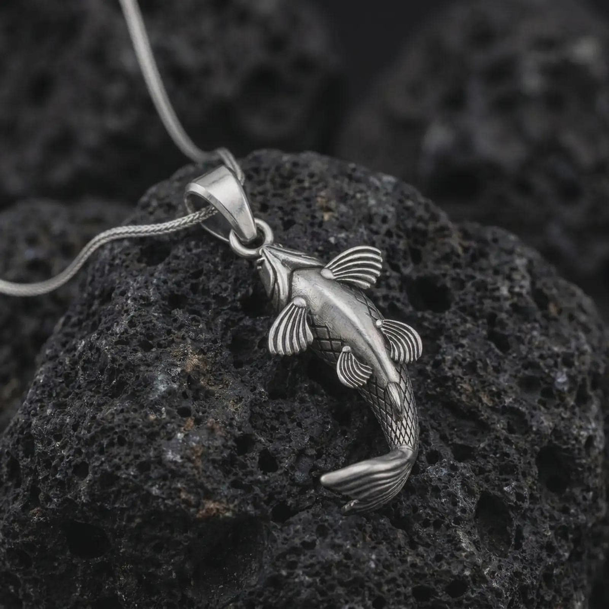 Japanese Koi Fish Pendant