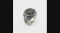 Load and play video in Gallery viewer, Armenian Coat of Arms Ring
