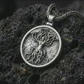 Load and play video in Gallery viewer, Sterling Silver Tree of Life Pendant
