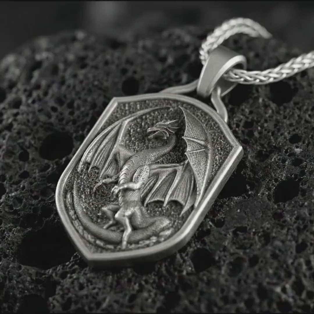 Dragon Shield Pendant