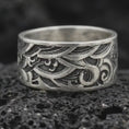 Load and play video in Gallery viewer, Baroque Wave Band Ring
