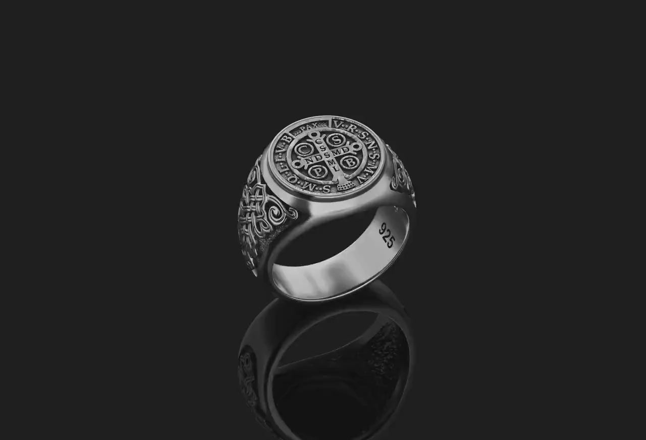 Saint Benedict Ring