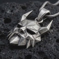 Load and play video in Gallery viewer, Surtur Pendant Necklace, Sterling Silver Norse Fire Giant Jewelry, Ragnarok Amulet Gift for Men
