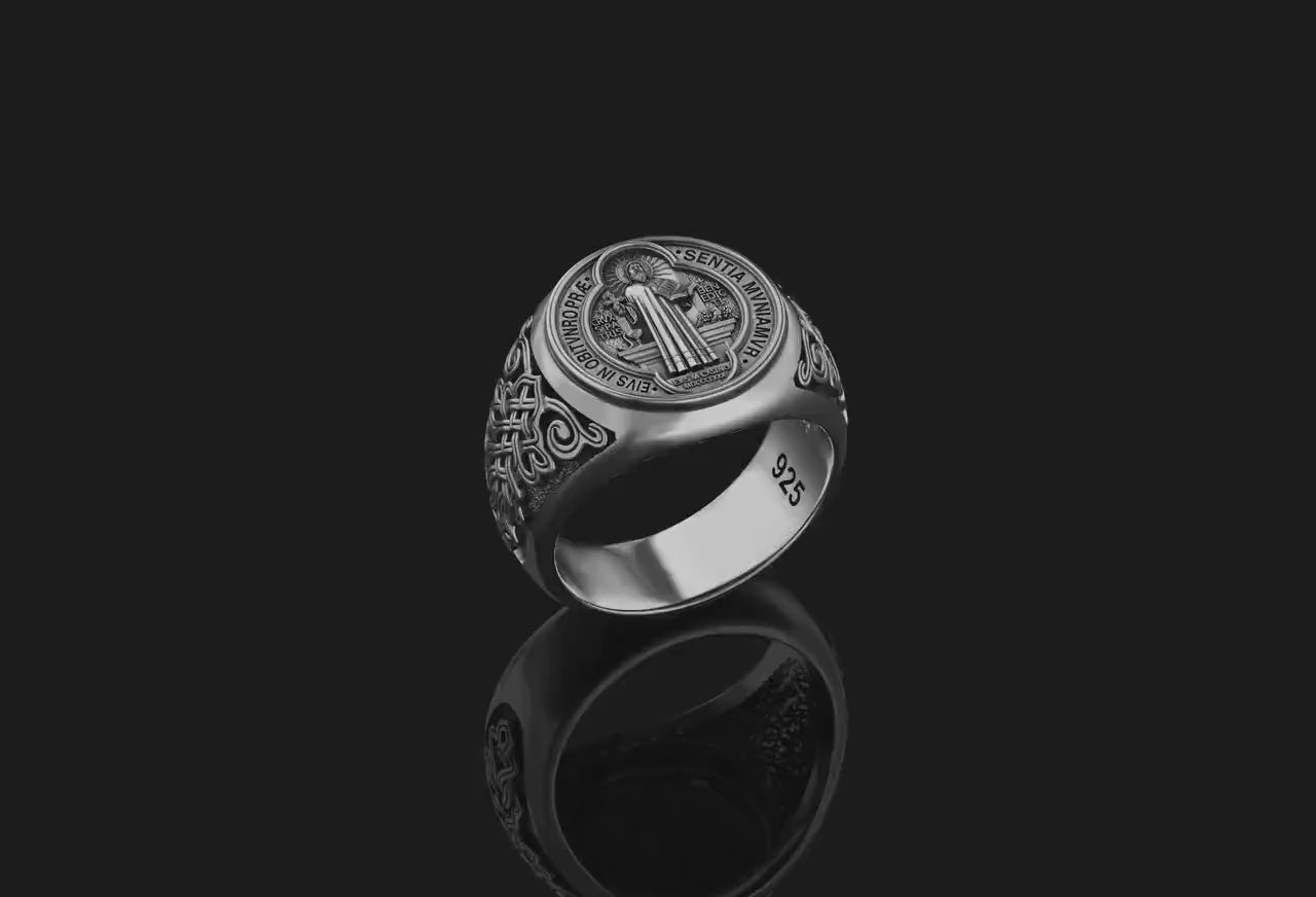 Saint Benedict Ring