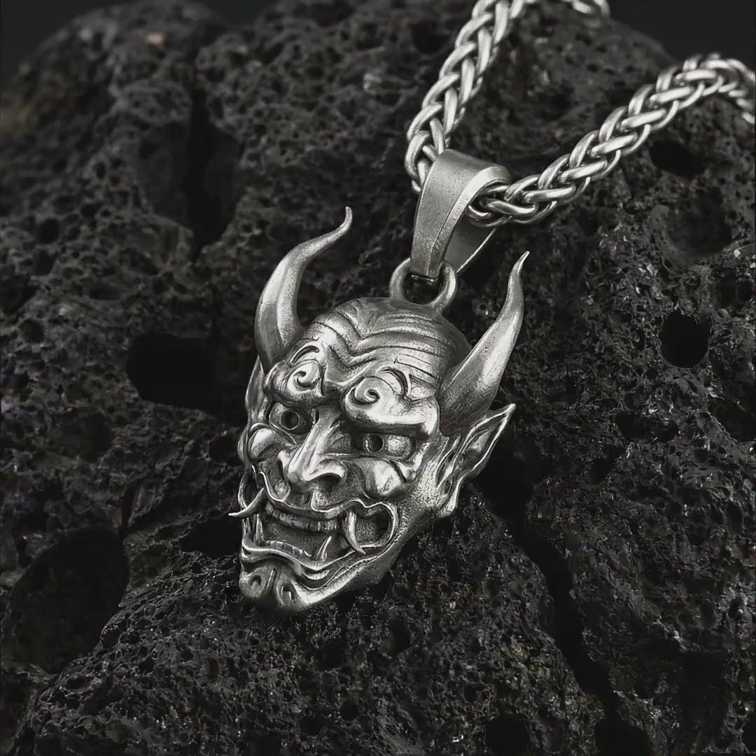 Oni Mask Pendant