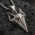 Load and play video in Gallery viewer, Freyja Cat Pendant Necklace, Sterling Silver Norse Mythology Jewelry, Viking Goddess Gift for Men
