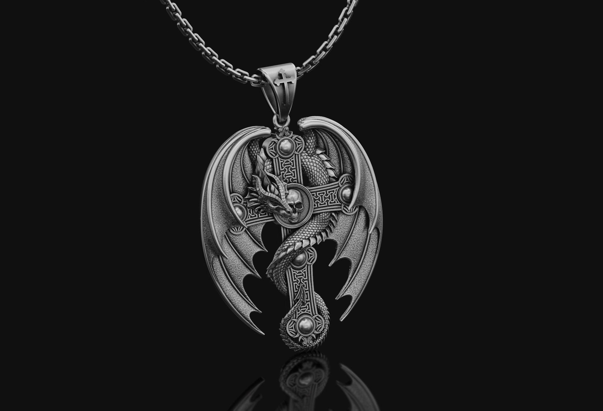 Dragon Cross Pendant