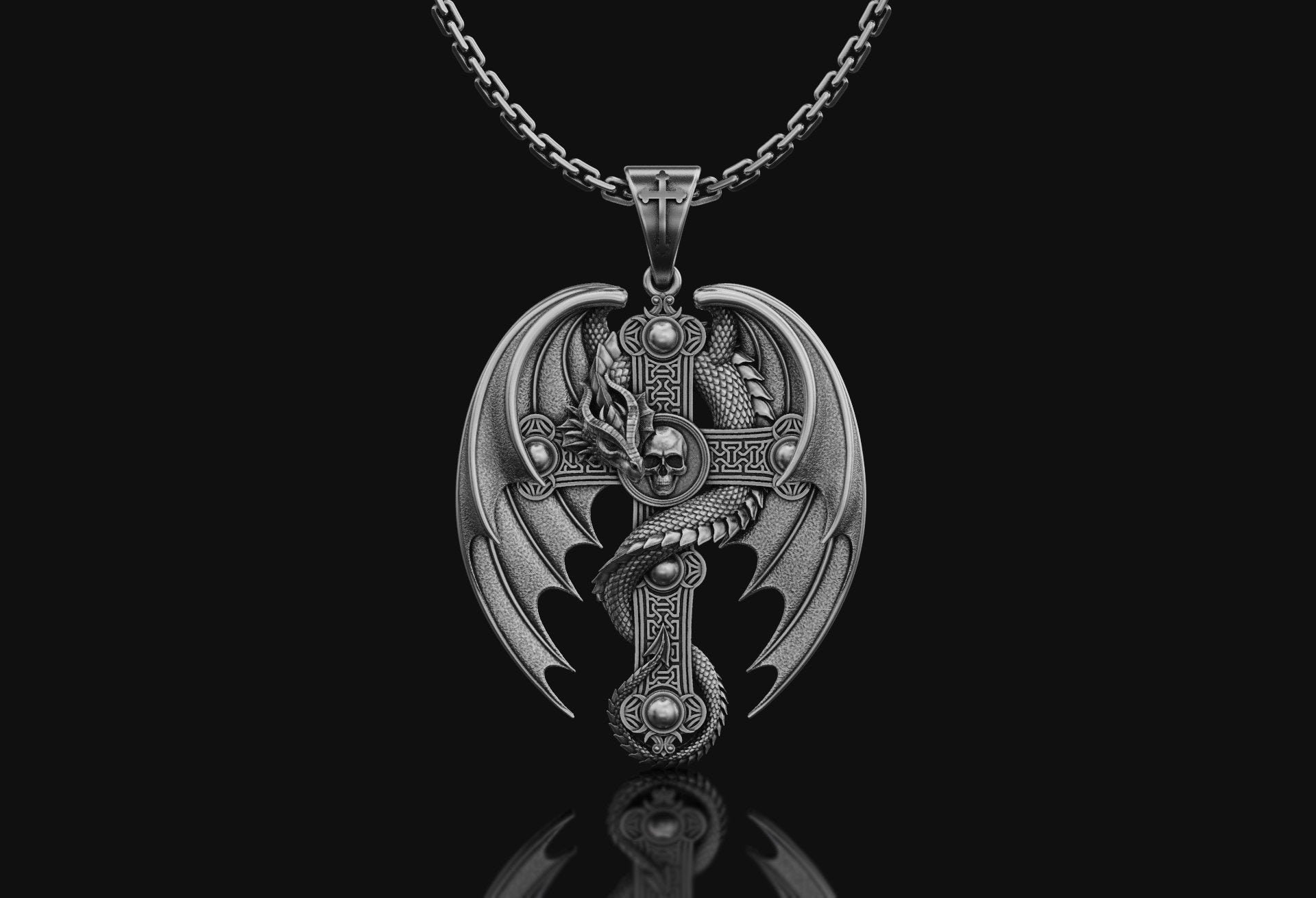 Dragon Cross Pendant